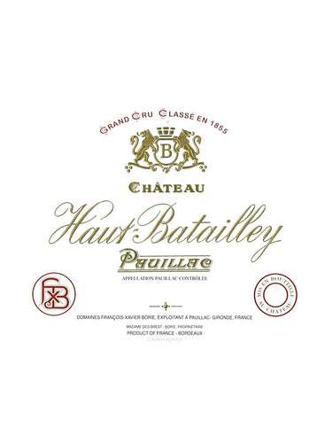 2003 Château Haut - Batailley, Pauillac Grand Cru Classé 1855