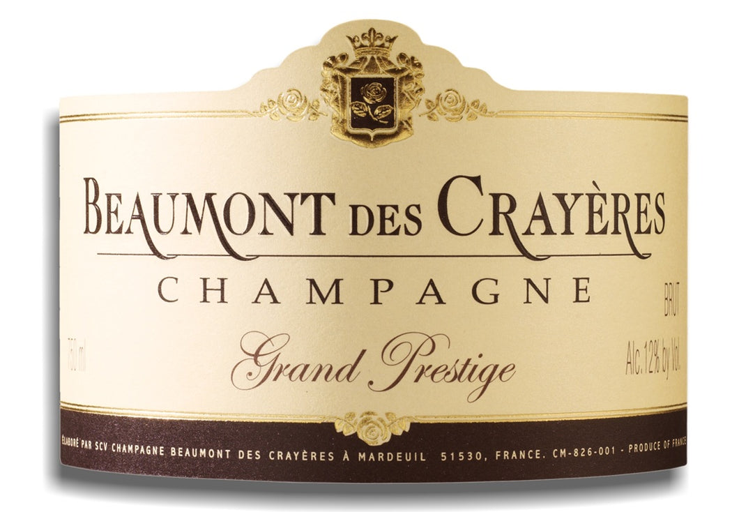 Beaumont des Crayères Champagne, Grande Réserve Brut NV MAGNUM