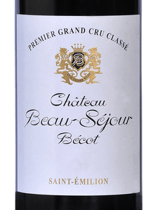 2010 Château Beau-Séjour Bécot, Saint-Émilion 1er Grand Cru Classé