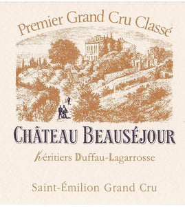 2005 Château Beauséjour Duffau - Lagarosse, Saint-Émilion 1er Grand Cru Classé