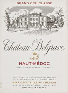 1996 Château Belgrave, Haut-Médoc (5th Growth)