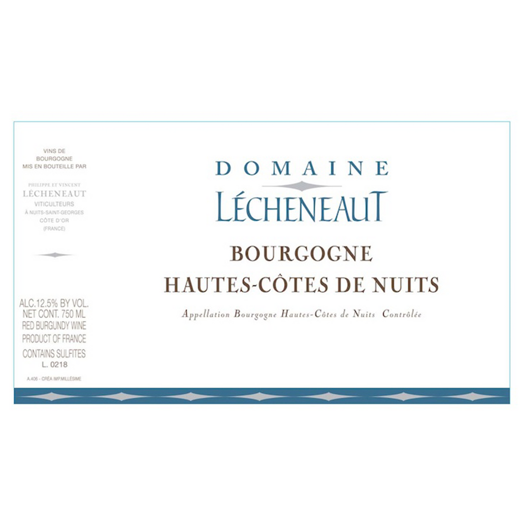 Bourgogne Hautes - Côtes de Nuits Rouge, Domaine Lécheneaut 2022