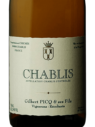 Chablis, Gilbert Picq & ses Fils 2023