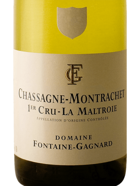 Chassagne Montrachet 1er Cru La Maltroie, Domaine Fontaine Gagnard 2017
