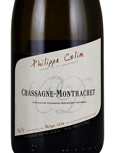 Chassagne Montrachet, Philippe Colin 2019