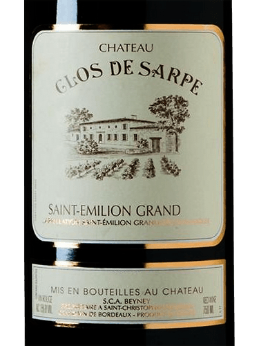 2008 Château Clos de Sarpe, Saint - Émilion Grand Cru Classé MAGNUM
