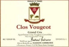 Clos de Vougeot Grand Cru, Bertrand Ambroise 2010