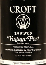 Croft, Vintage Port 1970