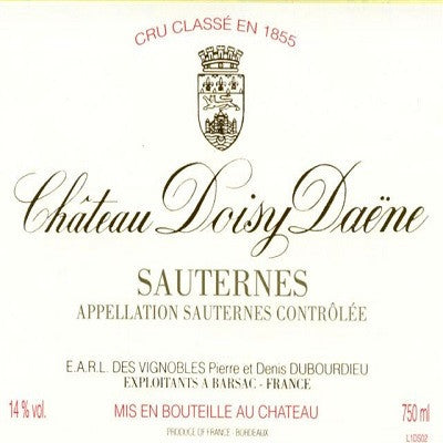 2007 Château Doisy-Daëne, Barsac Cru Classé 1855 HALF