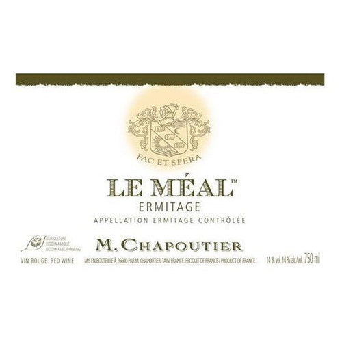 Ermitage Blanc Le Méal, M. Chapoutier 2014