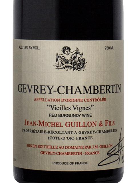Gevrey-Chambertin Vieilles Vignes Jean-Michel Guillon & Fils 2016