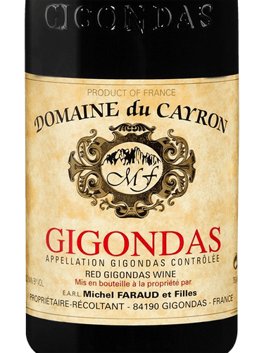 Gigondas, Domaine du Cayron MAGNUM