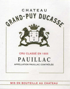 2005 Château Grand - Puy Ducasse, Pauillac Grand Cru Classé