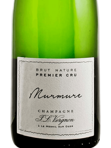 J. L. Vergnon Champagne Murmure 1er Cru Blanc de Blancs Brut Nature