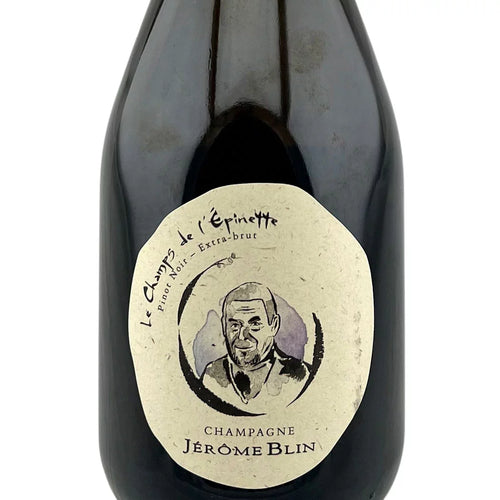 Jérôme Blin Champagne Le Champs de l'Épinette, Pinot Noir Extra-Brut 2019