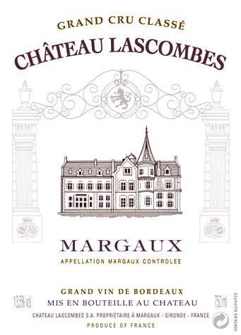 2016 Château Lascombes, Margaux Grand Cru Classé