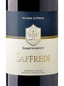 Le Pupille, Saffredi Toscana I.G.T. 2015
