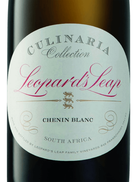 Leopard's Leap Chenin Blanc W.O. Western Cape Culinaria Collection (South Africa) 2018