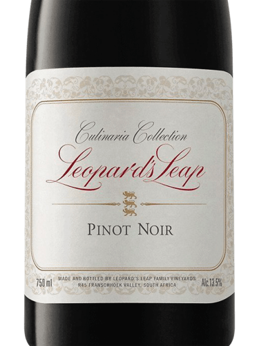 Leopard's Leap Pinot Noir W.O. Western Cape Culinaria Collection (South Africa) 2020