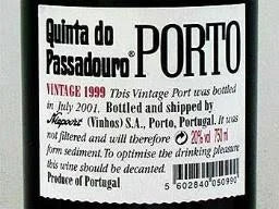 Niepoort Quinta do Passadouro Vintage 1999 HALF