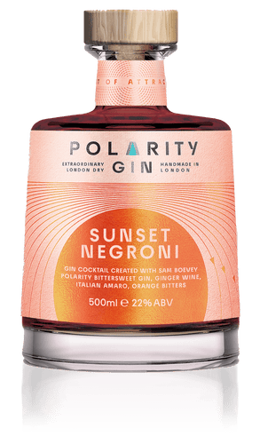 Polarity Gin, Sunset Negroni 22%