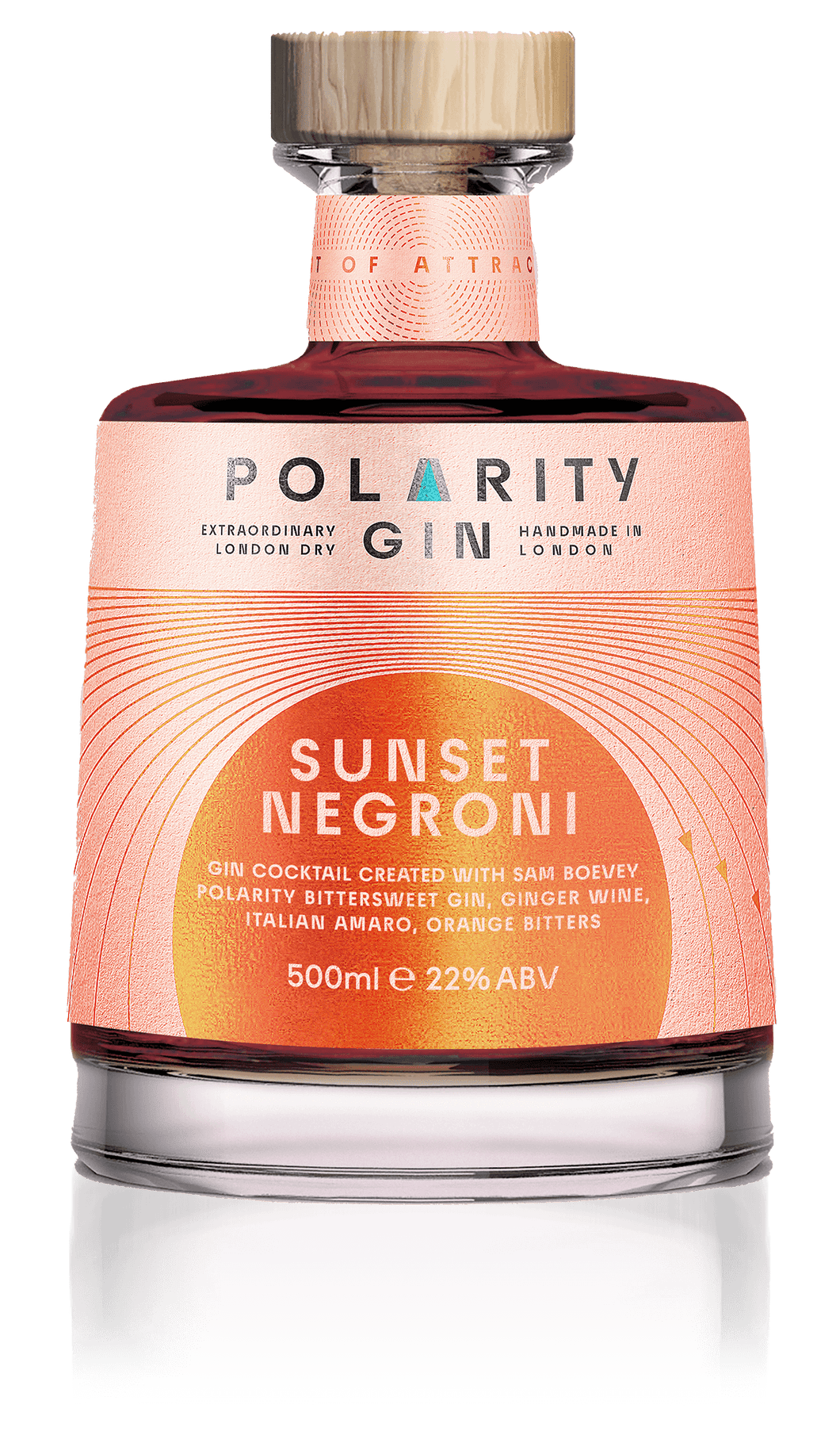 Polarity Gin, Sunset Negroni 22%