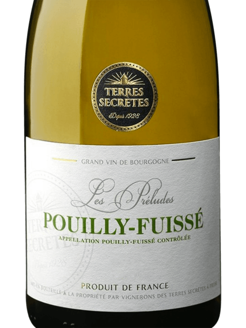 Pouilly-Fuissé Les Préludes, Vignerons des Terres Secrètes 2020