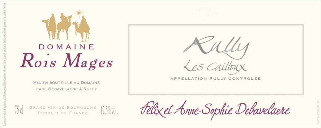 Rully Blanc Les Cailloux, Domaine Roi Mages 2020