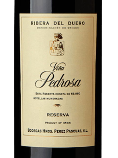 Viña Pedrosa Reserva, Ribera del Duero 2019