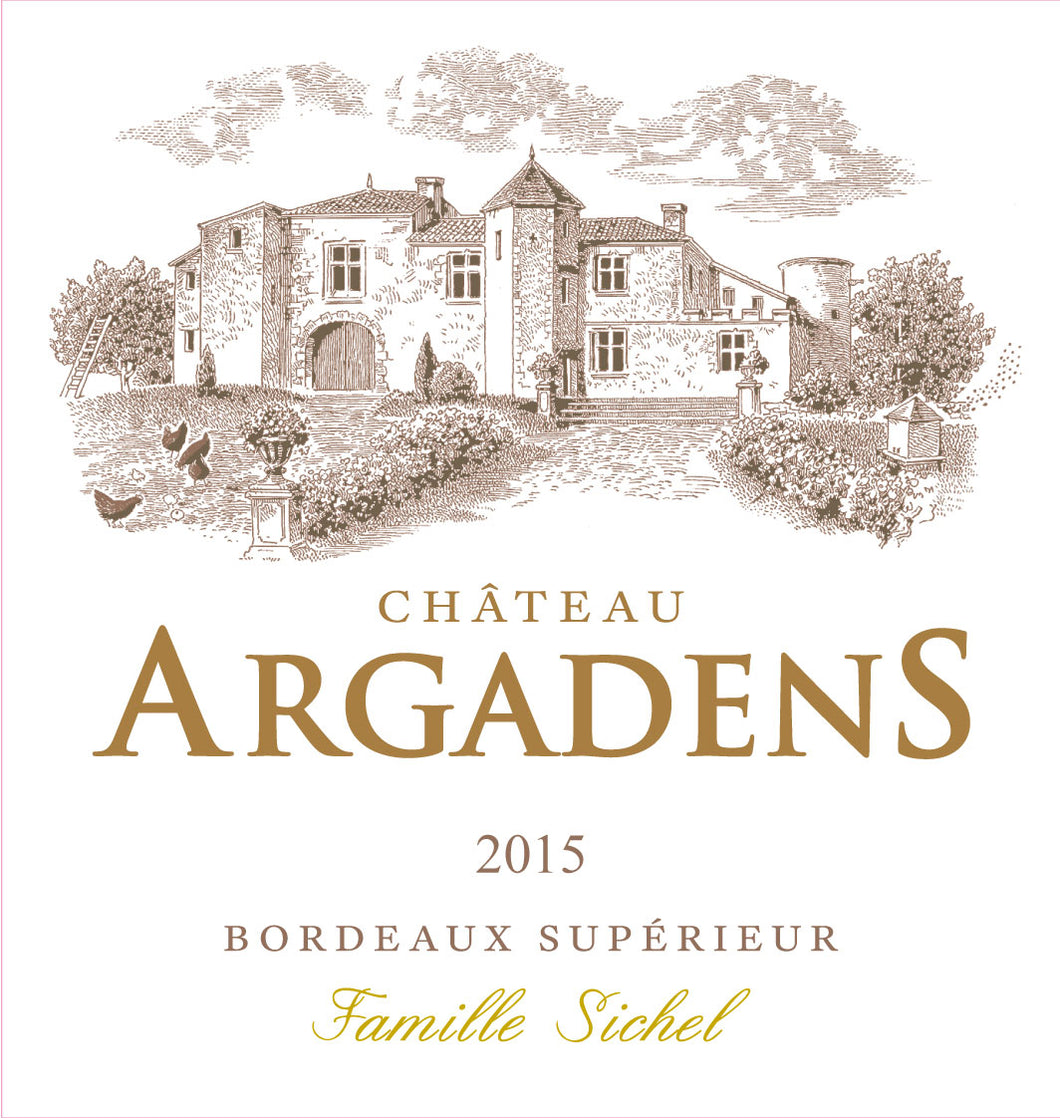 2015 Château Argadens, Bordeaux Supérieur MAGNUMS