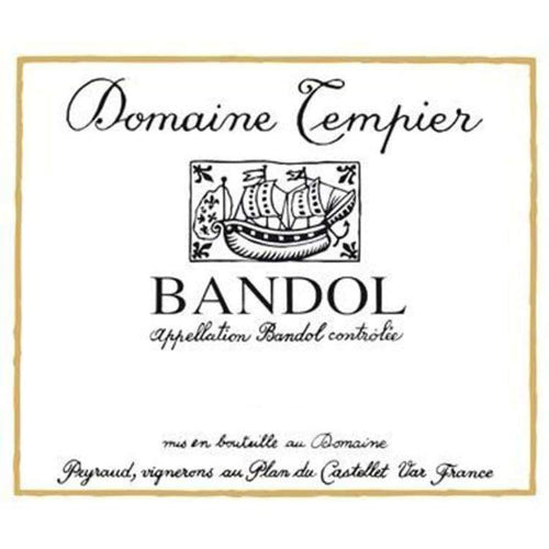 Bandol Rouge, Domaine Tempier 2019