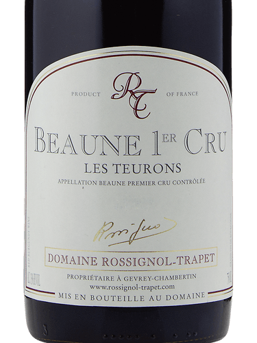 Beaune 1er Cru Les Teurons, Domaine Rossignol - Trapet 2015