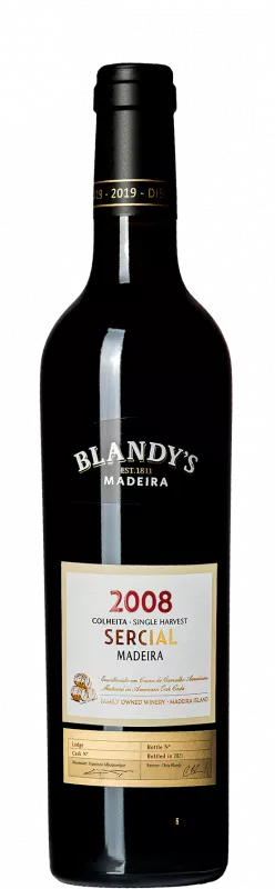 Blandy's Madeira Colheita, Sercial 2008 50cl