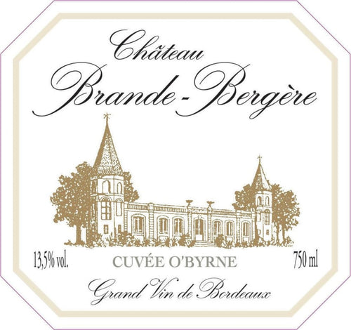 2019 Château Brande-Bergère, Cuvée O'Byrne (Bordeaux Supérieur) MAGNUM