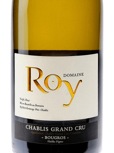 Chablis Grand Cru Bougros, Domaine Roy 2020