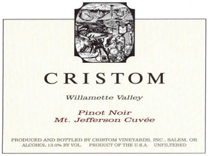 Cristom Pinot Noir, Mt. Jefferson Cuvée 2021