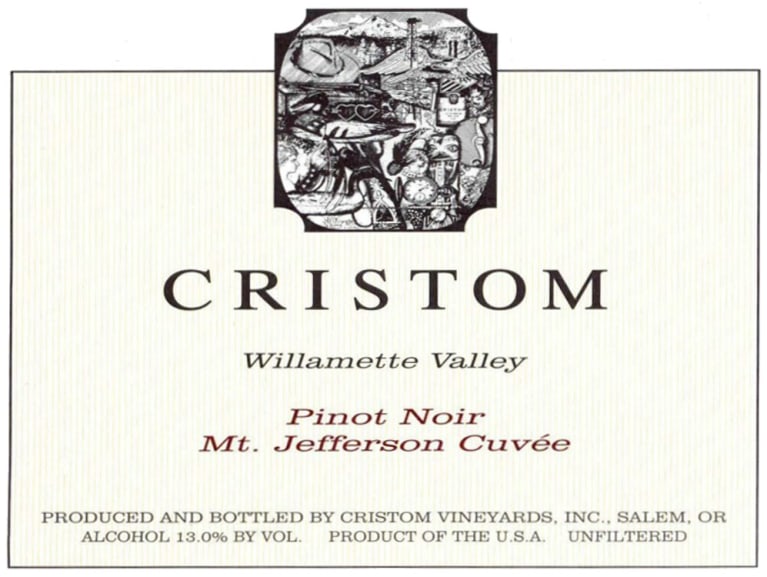 Cristom Pinot Noir, Mt. Jefferson Cuvée 2021