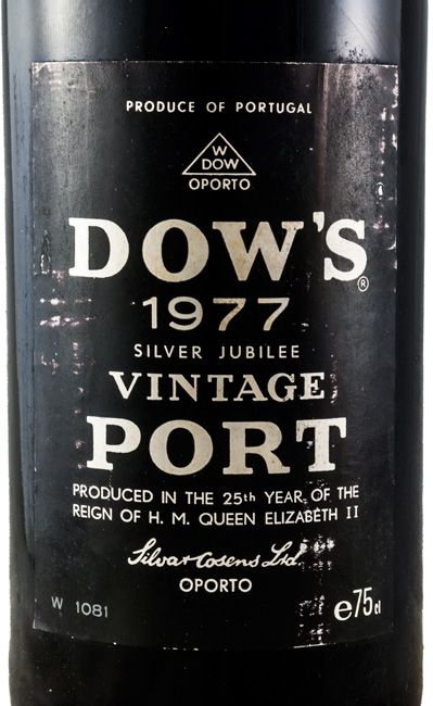 Dow's Silver Jubilee Vintage Port 1977