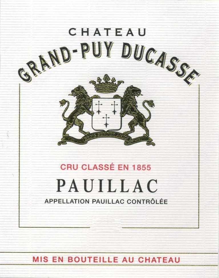 2016 Chateau Grand - Puy Ducasse, Pauillac Grand Cru Classé MAGNUM