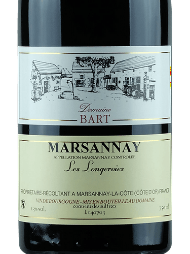 Marsannay Les Longeroies, Domaine Bart 2019