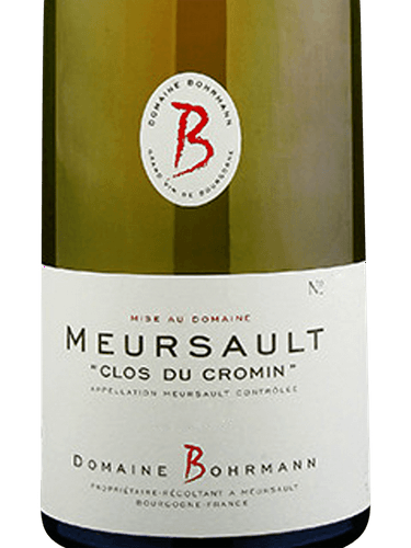 Meursault Clos du Cromin, Domaine Bohrmann 2014