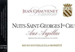 Nuits - Saint - Georges 1er Cru Aux Argillas, Domaine Jean Chauvenet 2012