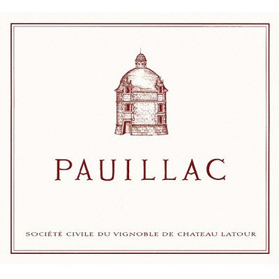 2012 Pauillac, Société Civil du Vignoble de Château Latour