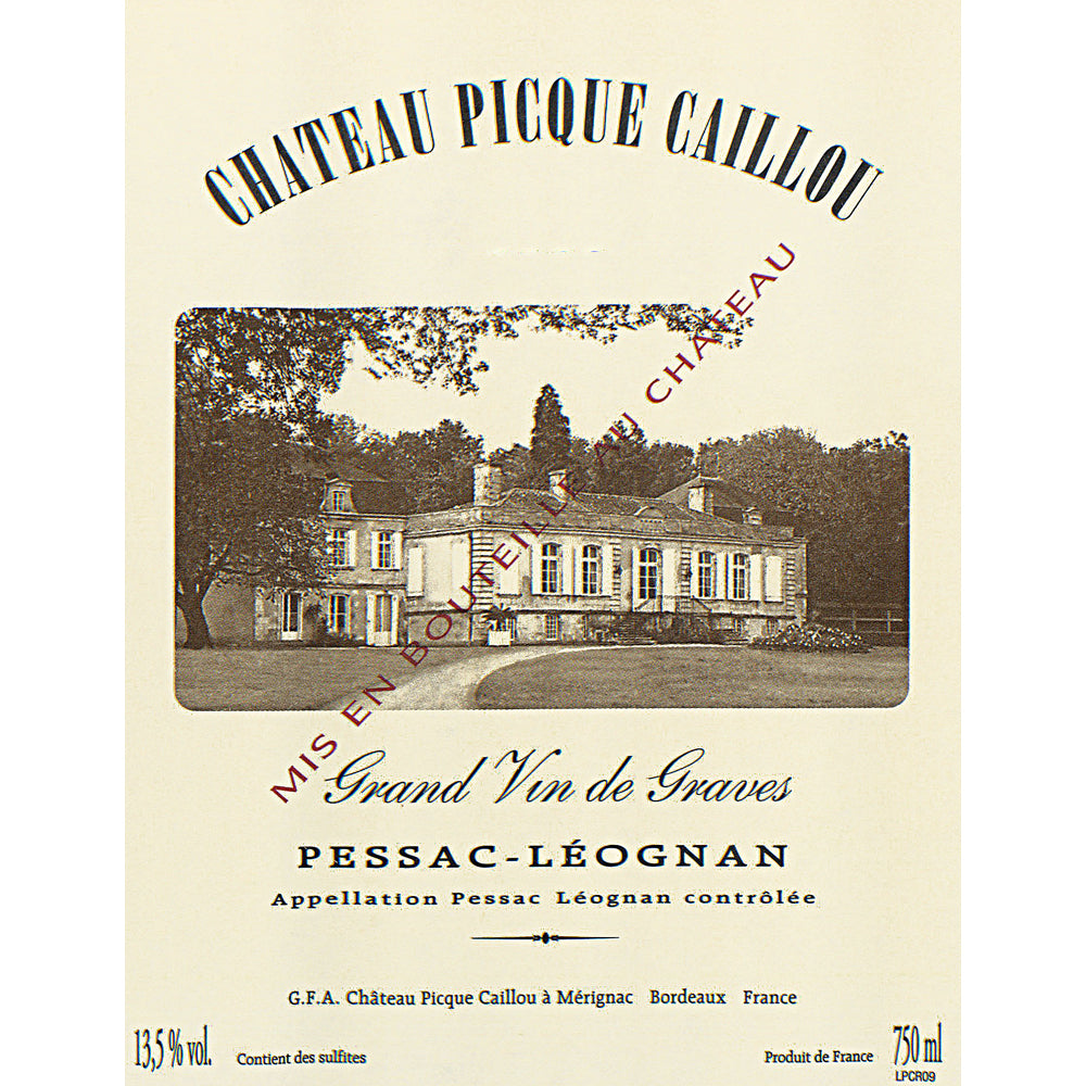2009 Château Pique Caillou, Pessac-Léognan