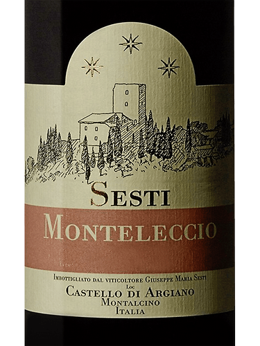 Sesti Monteleccio Castello di Argiano, Toscana I.G.T. 2020