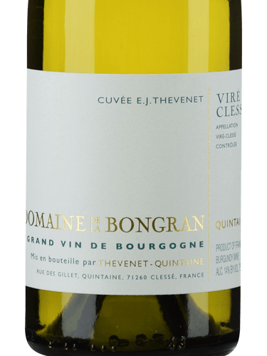Viré-Clessé, Domaine de la Bongran 2016