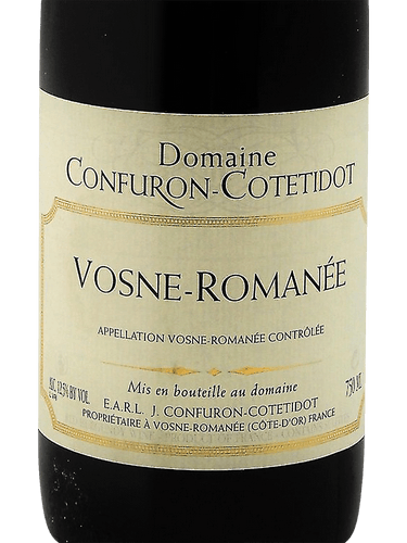 Vosne-Romanée, Domaine Confuron-Cotetidot 2018